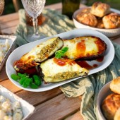 Vinete umplute cu sos bechamel